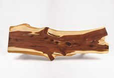Cedar Slab Coffee Table 3 small