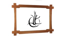 Greene And Greene Inspired Large Wall Mirror/ Picture Frame 3 small