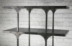 Industrial Shelving Unit/Retail Fixture, Modern, Industrial Retail Display, Store Fixture/Shelving 4 small