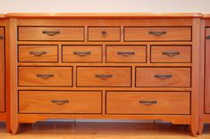 Arts And Crafts Mahogany Living Room Buffet With Matching Shelving 2 small