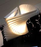 Spiral Pleated Pendant Lamp 3 small