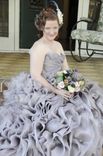 Gossamer Wedding Dress 3 small