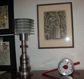 Vintage Restored Pattyn Lamp, Art Deco Machine Age 2 small