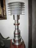 Vintage Restored Pattyn Lamp, Art Deco Machine Age 3 small