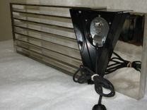 Amazing Art Deco Machine Age Monumental Triangle Clock After A Design By Jean Puiforcat 3 small