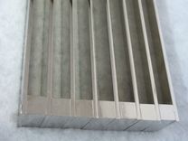 Amazing Art Deco Machine Age Monumental Triangle Clock After A Design By Jean Puiforcat 8 small