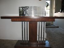 Vintage Restored Console, Dining Table By Art Deco Icon Donald Deskey 7 small