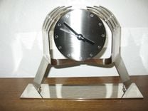Karl Schmidt , Hagenauer Style, Whimsical Austrian Desk Clocks 9 small