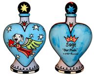 Heavens Best Dog Heart Vase Urn 4 small