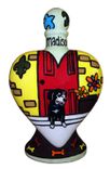 Sittin’ Proud Dog Heart Vase Urn 2 small