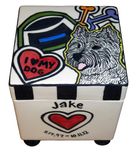 I Love My Dog Box Urn 2 small