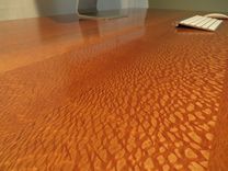 Desk - Lacewood Desk Top With Adjustable Height Base 5 small