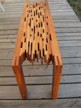 Mahogany Slat Bench 1 small