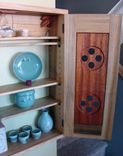 Hand Carved Hops Wall Cabinet 2 small