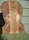 Hand Carved Tree Chair 2 small