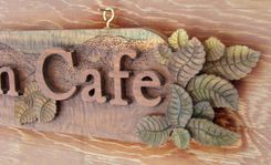 Customized Hand Carved Wooden Sign 1 small