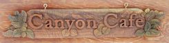 Customized Hand Carved Wooden Sign 4 small