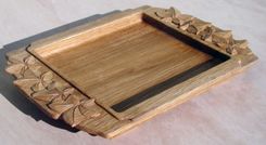Carved Ivy Platter 4 small