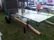 Vintage Hand Truck Coffee Table 1 small