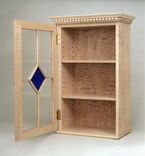 Curly Maple Wall Cabinet 2 small