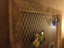 Magnetic Metal Grate Framed With Reclaimed Barnwood 3 small