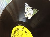 Upcycled Hand Painted Vinyl Record - Bambi 3 small