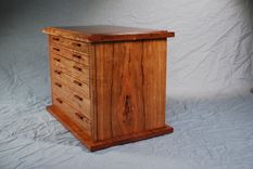Black Cherry Six Drawer Jewelry Chest #1 5 small