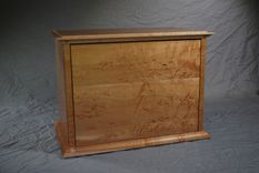 Solid Birdseye Maple Six Drawer Jewelry Box #2 2 small