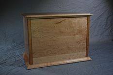 Birds Eye Maple Six Drawer Jewelry Chest #1 2 small