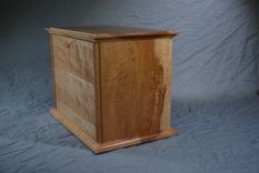 Birds Eye Maple Six Drawer Jewelry Chest #1 3 small