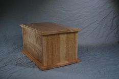 Solid Birdseye Maple 4 Drawer Jewelry Box 2 small