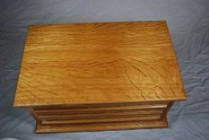 Solid Quartersawn White Oak Four Drawer Jewelry Box 3 small