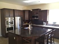 Custom Natural Edge Kitchen And Fireplace 1 small