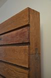 Modern Slatted Platform Bed With Steel Highlights 5 small
