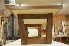 Modern Walnut Bench With Original Trestle Base 5 small