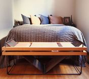 Rebar And Red Oak Bench 1 small