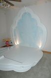 Ocean Themed Child's Room With Clam Shell Bed & Clownfish Valance 5 small