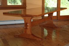 Trestle Table And Chairs 3 small
