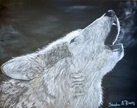 Wildlife Paintings, Eagle, Deer, Swan, Wolf, Mustang 5 small