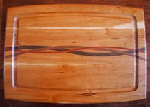 Inlayed Wood Cutting Boards 4 small