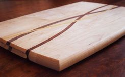 Inlayed Wood Cutting Boards 2 small