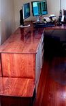 Filing Cabinet And End Table Of Walnut Desk 1 small