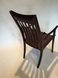 Oregon Black Walnut High Back Dining Chair 2 small