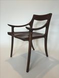 Black Walnut Sculpted Dining Chair 1 small