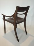 Black Walnut Sculpted Dining Chair 5 small