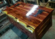 Custom Cedar Concealment Chest 2 small