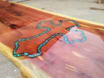 Live Edge Cedar Benches 3 small