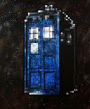 Pop Culture Pixel Art Acrylic Painting 2 small