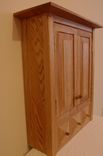 Country Oak Three Drawer Spice/Medicine Cabinet 1 small