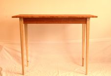 Hard Maple And Cherry Sofa Table 1 small